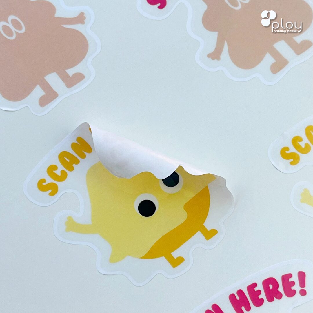 รับผลิตสติกเกอร์ Spot UV